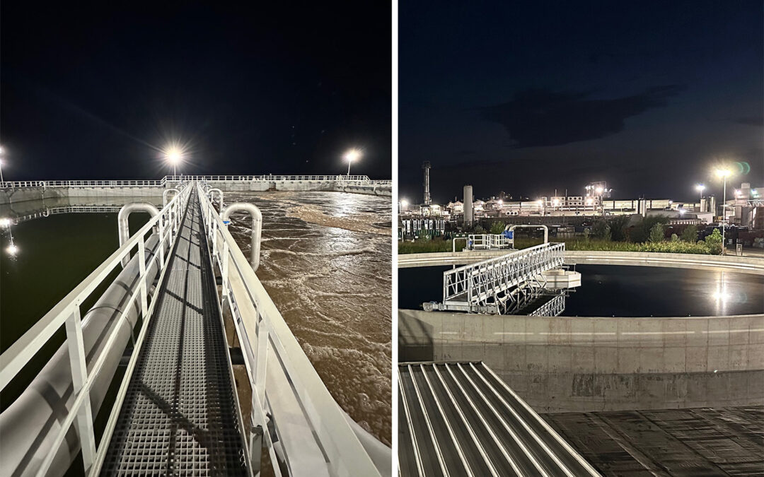 HIDROMATIC TESTS THE LARGEST ORGANIC PLANT IN EUROPE FOR THE CANNING INDUSTRY.